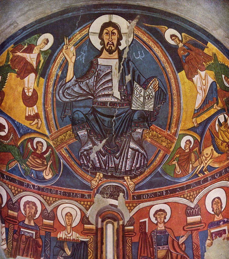 Cristo en Majestad en San Clemente de Tahull, símbolo del arte románico